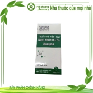 Thuốc nhỏ mắt , mũi Natri clorid 0.9 % Danapha lọ*10ml