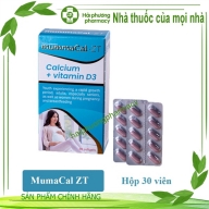 MummaCal-ZT Calcium+Vitanin D3 h*3 vỉ*10viên (TDN)