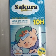 Miếng dán hạ sốt sakura hộp*6 miếng