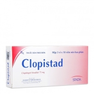 Clopistad 75mg stada hộp*3 vỉ*10 viên