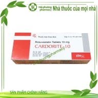 Cardorite 10 ( Rosuvastatin ) - India H* 3 vỉ * 10 viên