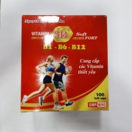 Vitamin 3B Soft Fort USA Hộp 10 vỉ x 10 viên