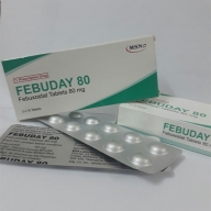 Febuday 80mg (Febuxostat) H*3 vỉ*10 viên