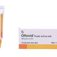 Thuốc mỡ tra mắt kháng sinh Oflovid 0.3% 3.5g
