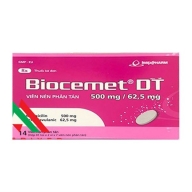 Biocemet 500/62,5 mg DT h* 14 viên