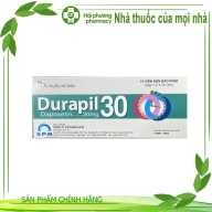 Durapil 30 ( Dapoxetin 30 mg) hộp*1 vỉ*10 viên