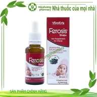 VivaKids Ferosis Drops lọ*30ml (TDN)