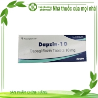 Dapzin-10 (Dapagliflozin 10 mg ) hộp*3 vỉ*10 viên