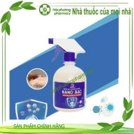 Dung dịch xịt kháng khuẩn Nano bạc chai*500ml Medi franc