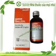 Salzol (Salbutamol BP 2.0 mg/5ml) lọ*100ml