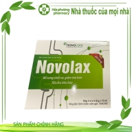 Novolax Bổ sung chất sơ, giảm táo bón Novacare hộp*20 ống