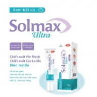 Kem bôi da Solmax Ultra ( hỗ trợ giảm viêm da, hăm, chốc lở...)Vimedco tuýp*15g(TDN)