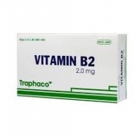 Vitamin b2 2 mg traphaco - Hộp 6 vỉ x 30 viên