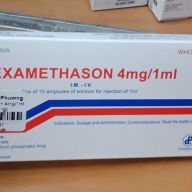 Dexamethason 4mg/1ml H*10 ống