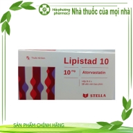 Lipistad 10 mg ( atorvastatin ) stella hộp*5 vỉ*10 viên