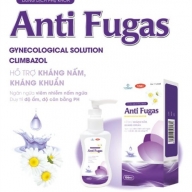 Dung dịch phụ khoa Anti Fugas climbazol (kháng nấm, kháng khuẩn ) lọ*100ml(TDN)