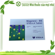 Magnesi-B6 stella tablet hộp*10 vỉ*10 viên