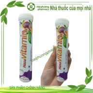 Sủi Vitamin Plus Hasa vị chanh leo tuýp*2 viên*4g - 1