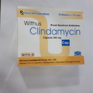 Clindamycin 300mg han quoc withus (Sadaclin)