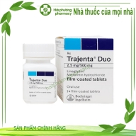 Trajenta Duo 2.5 mg / 500 mg hộp*1 lọ*14 viên