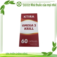 Omega 3 krill Ktira lọ*60 viên