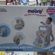 KM - Bàn đồ chơi đa năng Moony ( ( hàng tặng không bán )