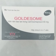 Goldesome 40mg (Esomeprazol) H*4vỉ x 7viên - Italy