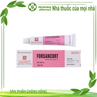 Kem bôi da forsancort (hydrocortison acetat 1 %) hộp*1 tuýp*10 g