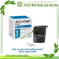 Que tiểu đường ACCU- Check Guide hộp*25 que