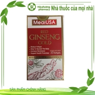 MediaUSA Red ginseng gold hồng sâm lọ*30 viên