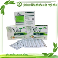 Vie Cool ( rutin C - PP, Cao rau má, cao giấp cá ) Green max Hộp*6vỉ*10 viên