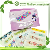 Băng dính cá nhân họa tiết cho bé Uno Go hộp*100 cái