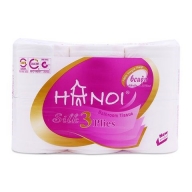 Giấy vệ sinh Hà Nội tím 6 cuộn