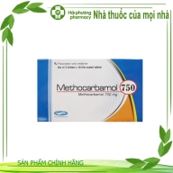 Methocarbamol 750 ( methocarbamol 750 mg ) savipharm hộp*3 vỉ*10 viên