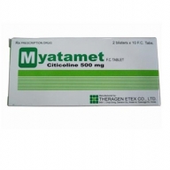 Myatamet (citicoline 500mg)Hộp 20 viên