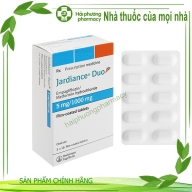 Jardiane Duo 5 mg/1000mg hộp*3 vỉ*10 viên