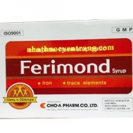 Ferimond syrup Hộp 20 ống