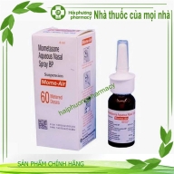 Mometasine Aqueous Nasal Spray BP Mome-Air 60 liều xịt lọ*6ml