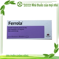 Ferrola hộp*5 vỉ*10 viên