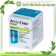 Accu- chek instant que tiểu đường h* 25 que