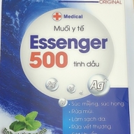 Muối Y tế Essenger 500 tinh dầu hộp*30 gói*5g