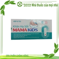 Khăn hạ sốt Mama kids hộp*6 túi