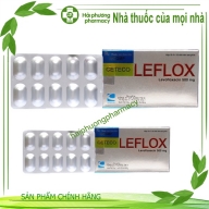 Leflox (levofloxacin 500mg) hop 100 viên