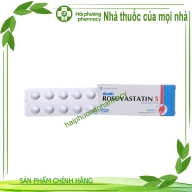 Savi Rosuvastatin 5 mg hộp*3 vỉ*10 viên