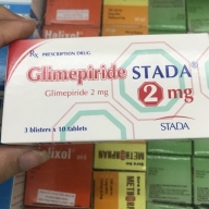 Glimepiride 2mg stada H*3vỉ x 10 viên