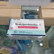 Methylprednisolon 4mg H*10 vỉ *10vien khapharco