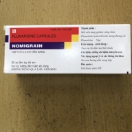 Nomigrain 5mg (Flunarizine) -ấn H*5 vỉ*2*10 viên nang