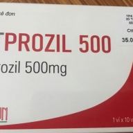 Cttprozil 500 mg ( cefrozil 500 mg) h*1 vỉ* 10 viên