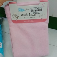 Khăn mặt mềm mịn 100% cotton (màu hồng)