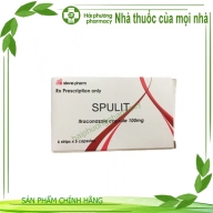 Spulit slavia (itraconazole capsule 100 mg ) hộp*6 vỉ*5 viên
